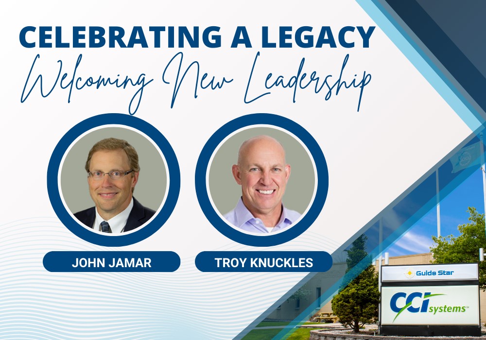 CCI Systems Inc. Announces Executive Leadership Transition: John Jamar Retires as CEO, Troy Knuckles Appointed Chief Executive Officer