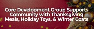 Core Development Group, NJ Clean Energy Contractor, Supports Community With Multi-Organization Holiday Drive