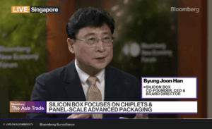 Silicon Box Enables Flexible Semiconductor Supply Chains with Advanced Packaging Technology, CEO Dr. Byung Joon Han speaks to Bloomberg News at the New Economy Forum