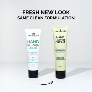 Zion Health Introduces the Repackaged Intense Hand Repair Cream with MuruMuru Butter for Deep, Non-Greasy Moisture