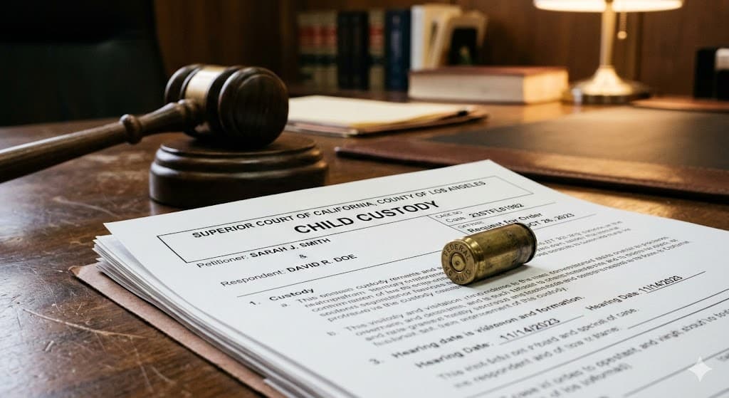 Firearm Violations Now Cost Parents Custody in California Divorces